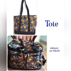 2 pack Larger Bag suit case and large tote